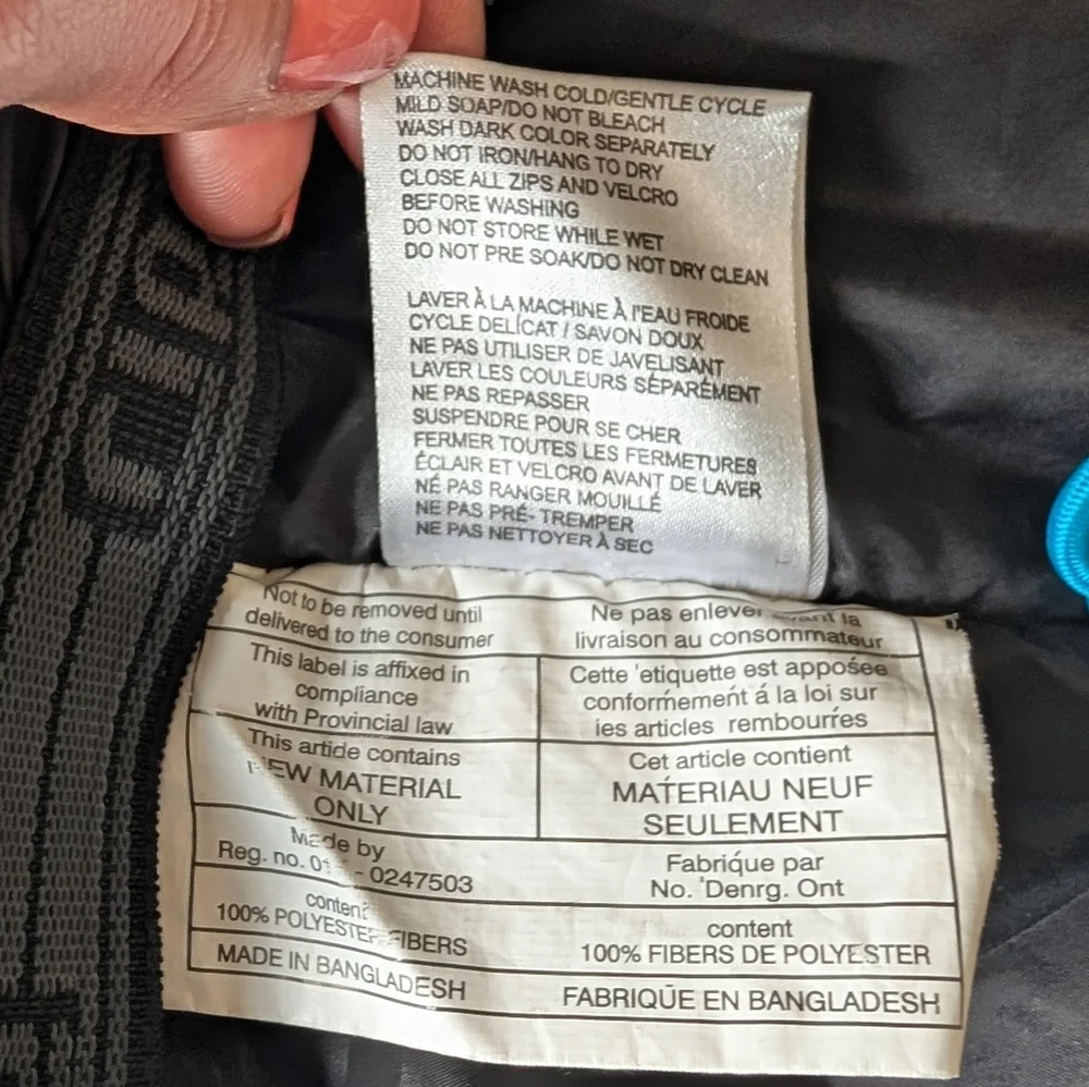 Ripzone Women's Winter Jacket Teens Ski Snowboard Snow Plaid Size L - Picture 7 of 16